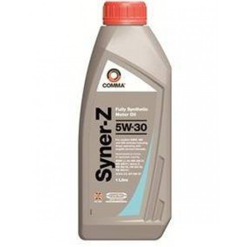 Моторное масло Comma Syner-Z 5w30 1 литр, синтетическое