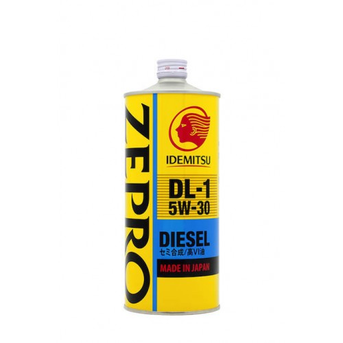 Моторное масло Idemitsu Zepro Diesel 5w30 1 литр, полусинтетическое