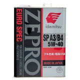 Моторное масло IDEMITSU Zepro Euro Spec F-S SP A3/B4 5W40, 4 литра