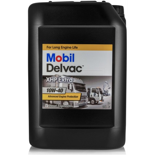 Моторное масло MOBIL Delvac XHP EXTRA 10w40 20 литров, синтетическое