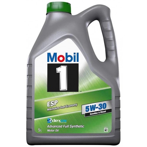 Моторное масло MOBIL 1 ESP Formula 5w30 5 литров, синтетическое
