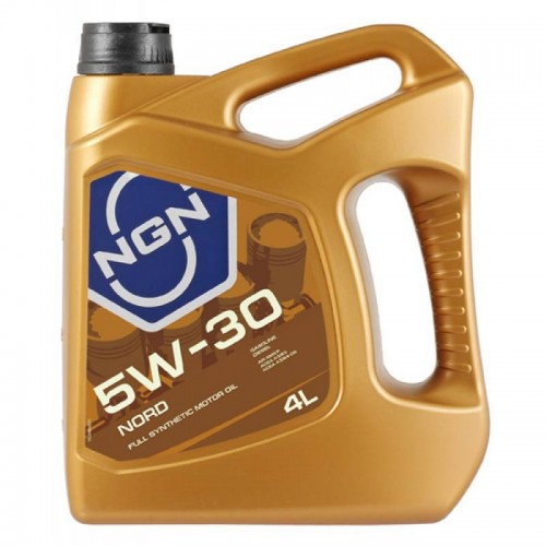 Моторное масло NGN NORD 5w30 4 литра, синтетическое