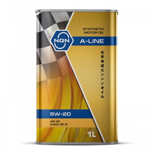 Моторное масло NGN A-LINE 5w20 1 литр, синтетическое