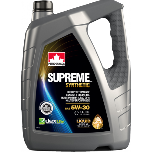Моторное масло Petro-Canada SUPREME SYNTHETIC 5w30 5 литров, синтетическое