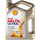 Моторное масло SHELL Helix Ultra 5W40, 4 литра