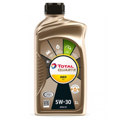 Моторное масло Total QUARTZ INEO ECS 5w30 1 литр, синтетическое