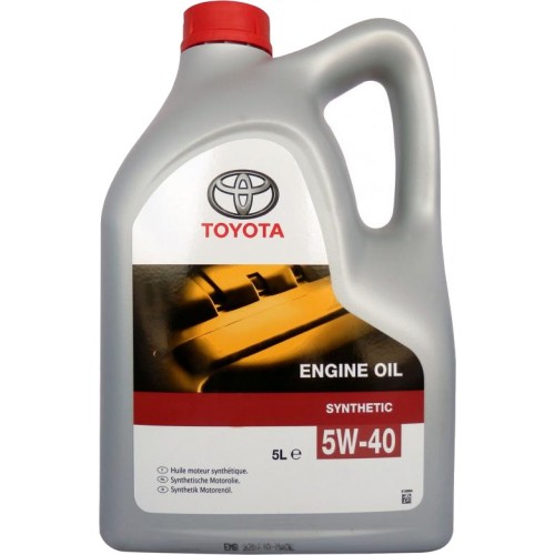 Моторное масло Toyota Engine Oil 5w40 5 литров, синтетическое
