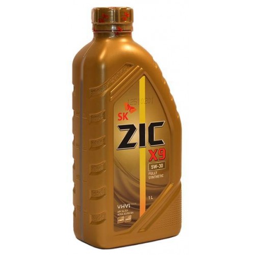 Моторное масло ZIC X9 5w30 1 литр, синтетическое