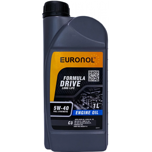 Euronol Drive Formula LL 5W-40 C3, 1 литр