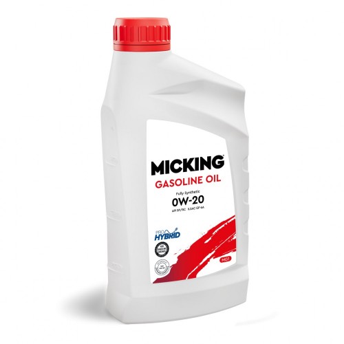 Моторное масло Micking MG1 0w20 1 литр, синтетическое
