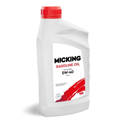 Моторное масло Micking MG1 5w40 1 литр, синтетическое