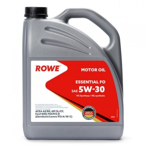 Моторное масло Rowe ESSENTIAL FO 5W30 4 литра, синтетическое