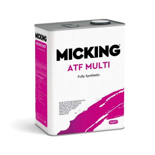 Жидкость для АКПП Micking ATF MULTI, 4 литра