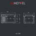 Компрессорный автомобильный холодильник/морозильник Meyvel AF-B9