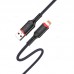 Кабель USB - Lightning (Iphone) 1.0м, 3,0А, цвет: черный Jokade JA019