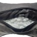 Подушка под спину увеличенная из экокожи с отстрочкой ромб, серый (32x27x20 см) 38103